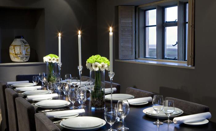 Dining Room, Roch Castle, Pembrokeshire